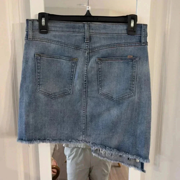 Misa Los Angeles Mini Skirt Size 27 Color Blue - Picture 6 of 7